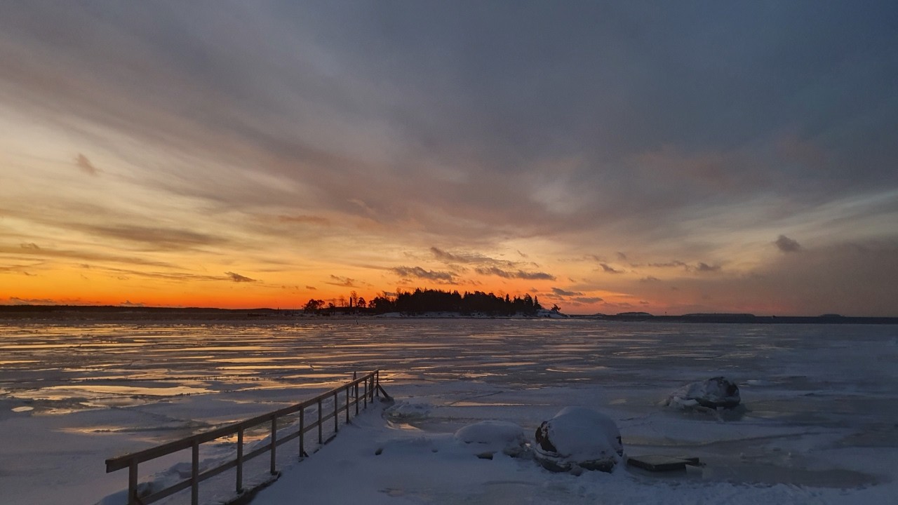 Silent Winter Meditation for Nervous System Reset | Finland Coastal Calm