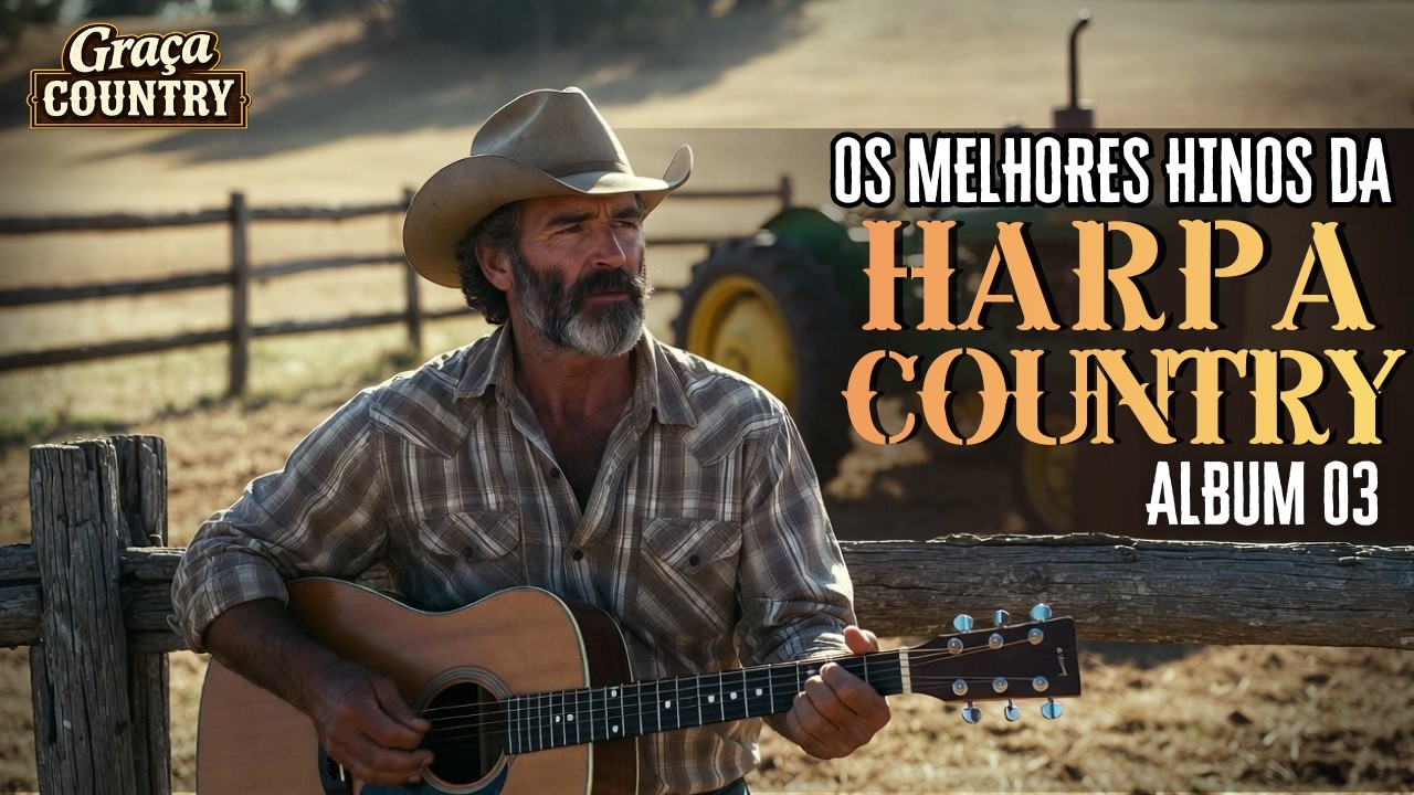 Harpa Cristã em Country Album 03 - Os Melhores Hinos da Harpa em Country 🎸✝️