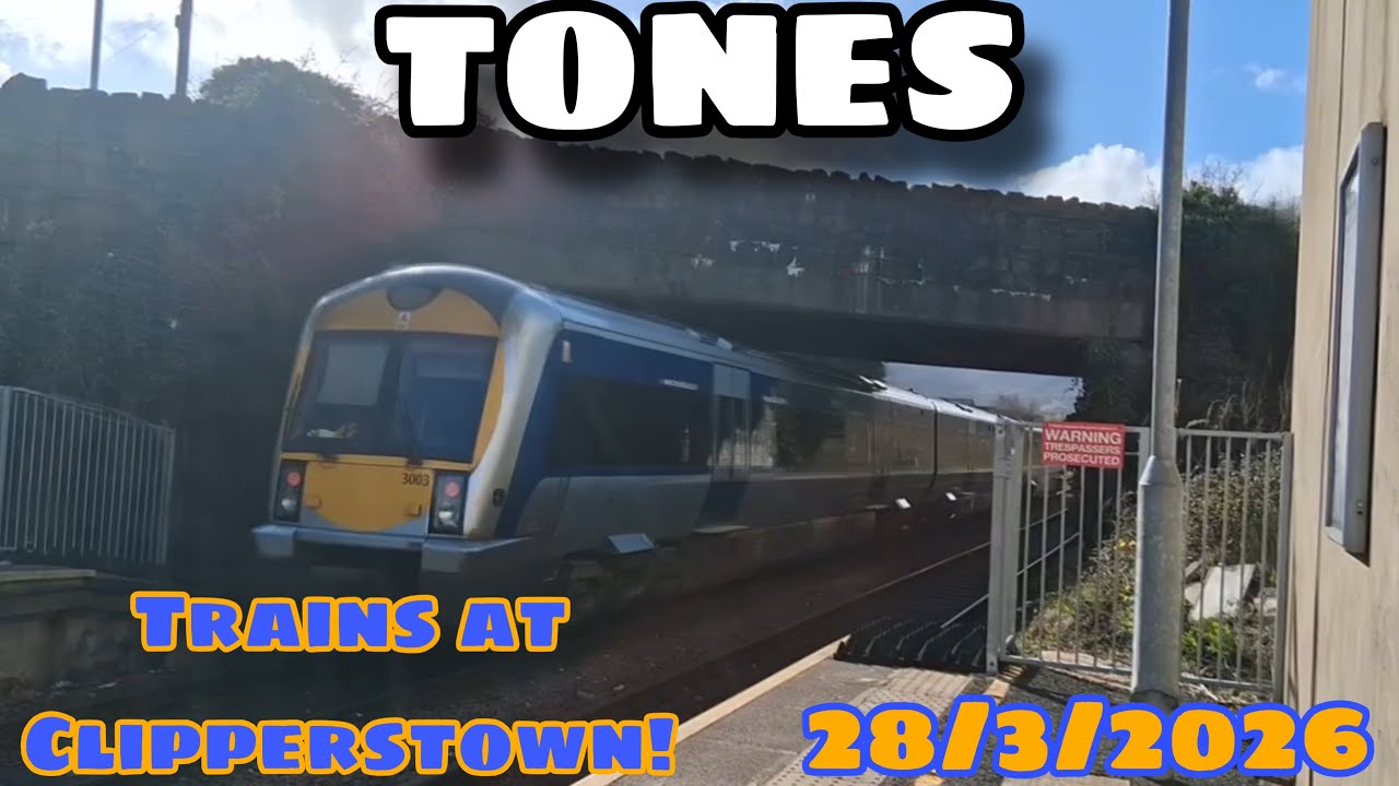 Trains at Clipperstown (28/03/2026)