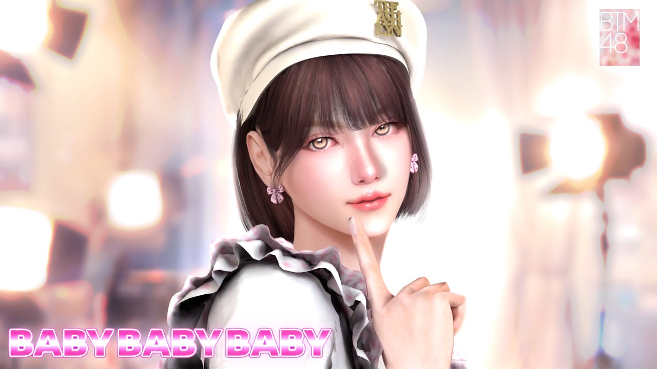 【MV full】Baby! Baby! Baby! / CGM48【Cover MV The Sims4】