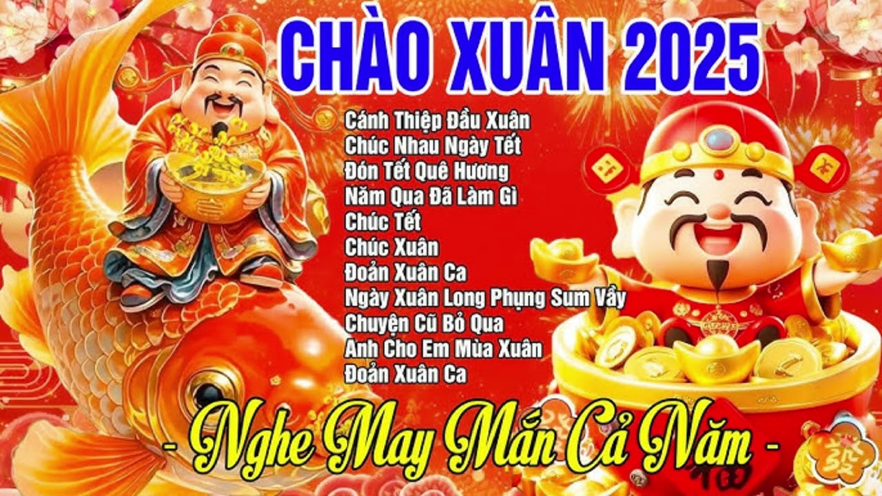 Traditional Tet music of Vietnam 2025 Remix, LK Spring Music 2025 Remix Best, Listen and Feel Tet