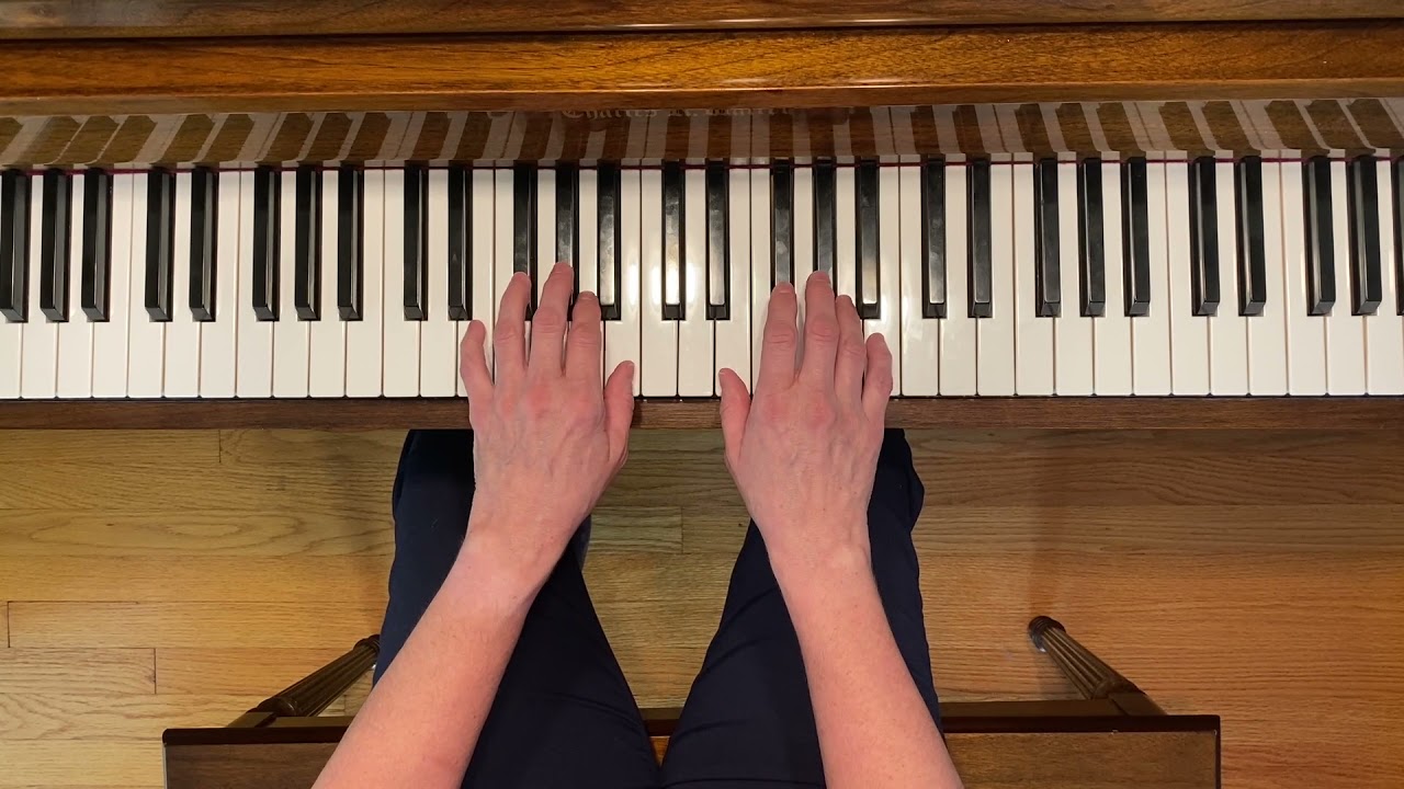Cross-Hand Arpeggios - Piano Adventures Level 2B Lesson Book