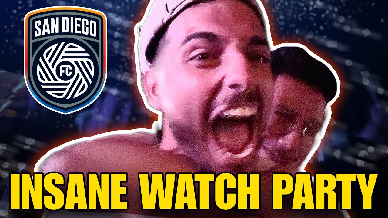 ABSOLUTE SCENES AT THIS SAN DIEGO FC WATCH PARTY!!
