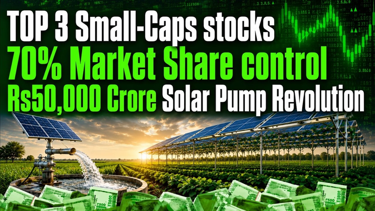 PM KUSUM 2.0 &mdash; $6 Billion Solar Pump Revolution | Shakti Pumps, Oswal Pumps & GK Energy