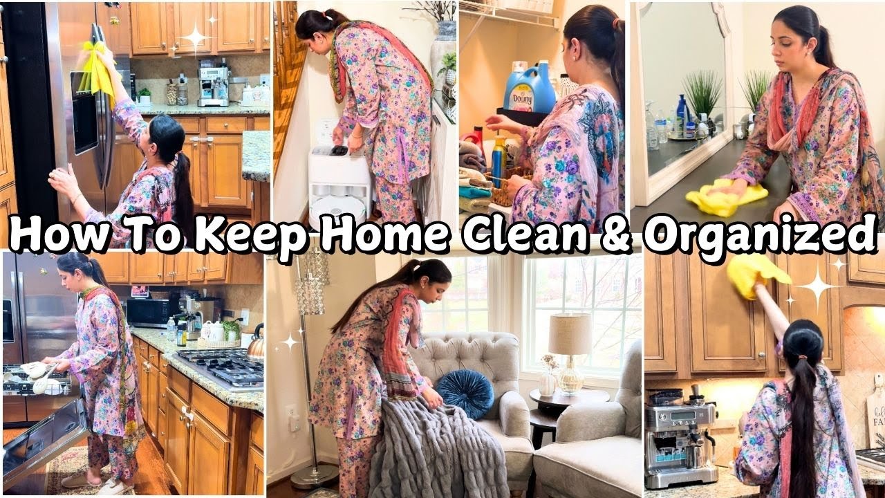 My Simple Secrets For a *CLEAN & ORGANIZED* Home🧹🧺|Clean*HOME*Like a PRO| TUVAC Smart Robot Vacuum.