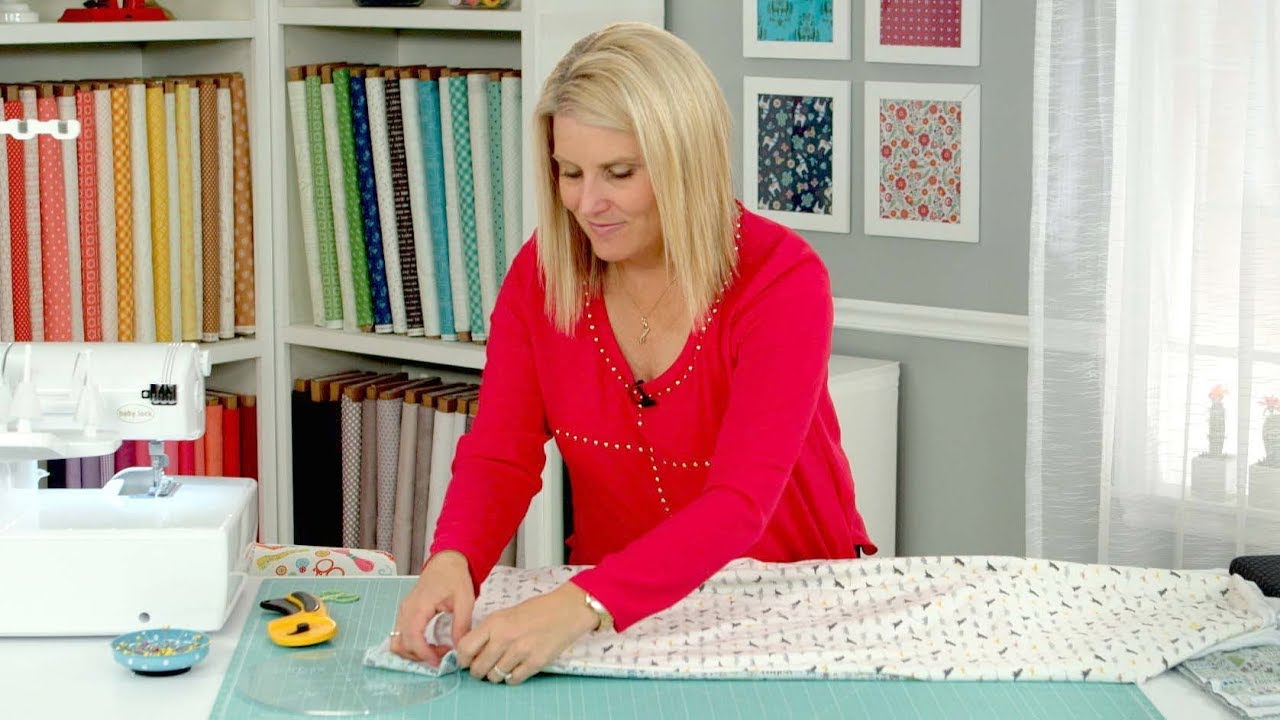 Easy Baby Blanket and Burp Cloth Using a Serger