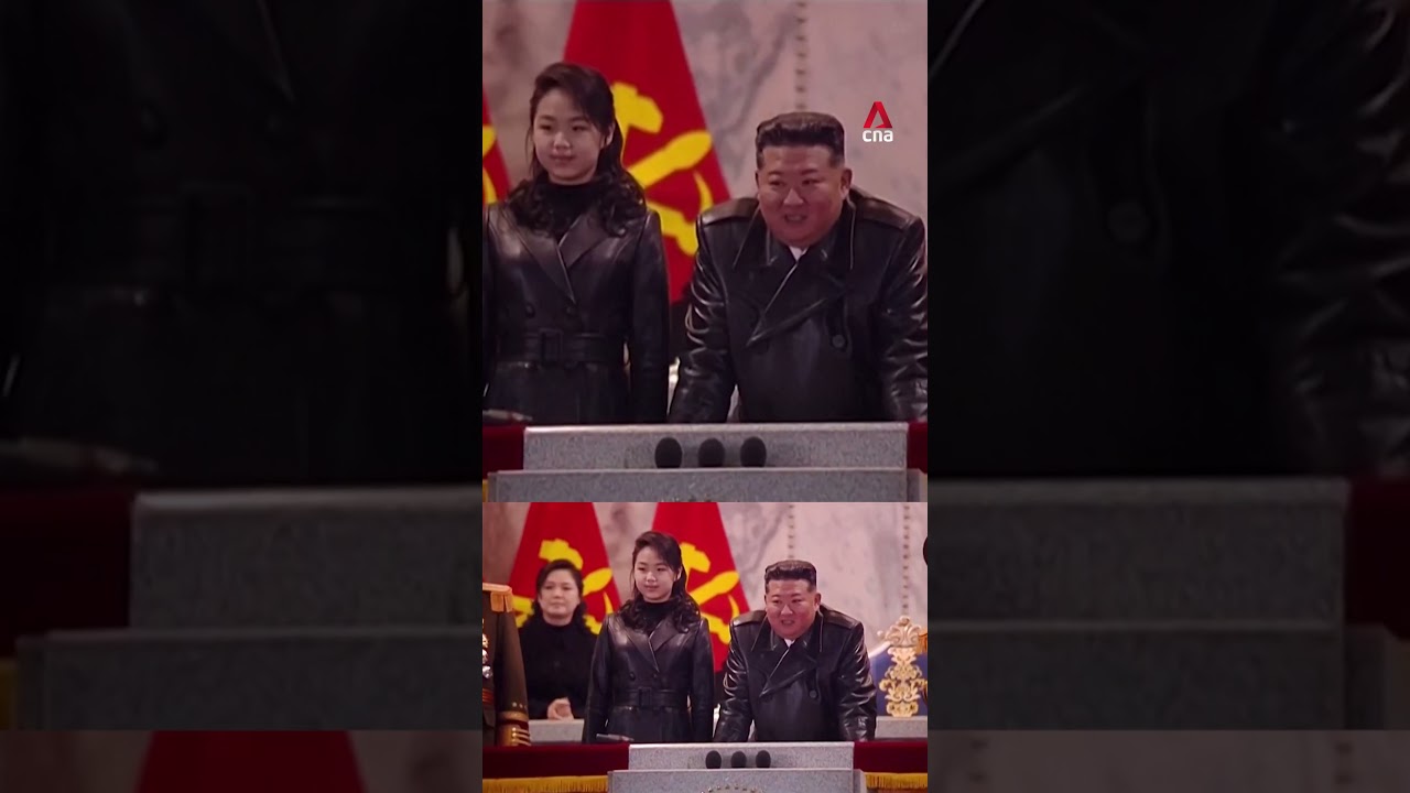 Kim Jong Un&rsquo;s daughter Kim Ju Ae attends military parade in Pyongyang