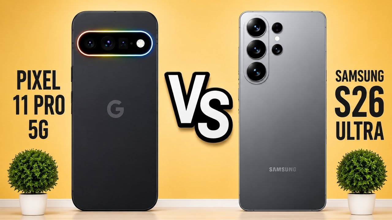 Google pixel 11 pro vs Samsung Galaxy S26 Ultra | full comparison | know their differences now