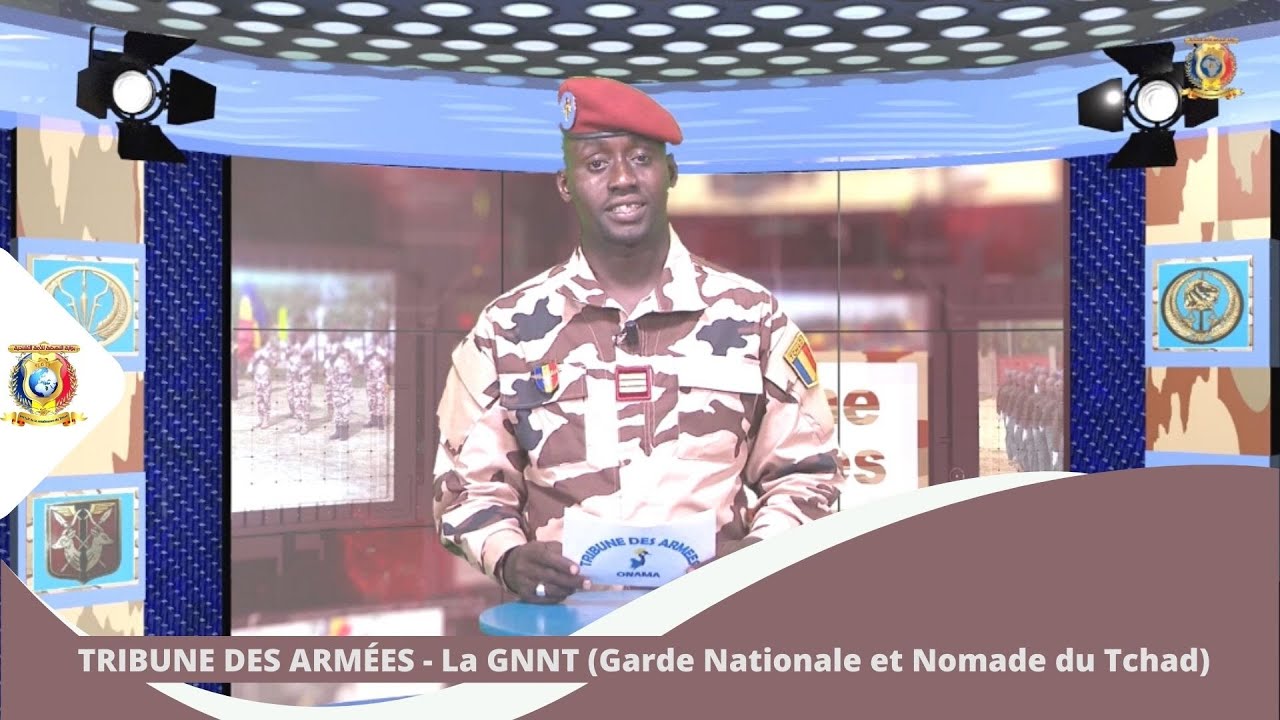 TÉLÉ TCHAD - TRIBUNE DES ARMÉES - La GNNT (Garde Nationale et Nomade du Tchad)