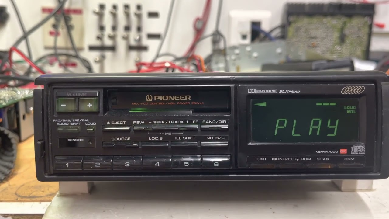 Restauration Autoradio Pioneer KEHM7000