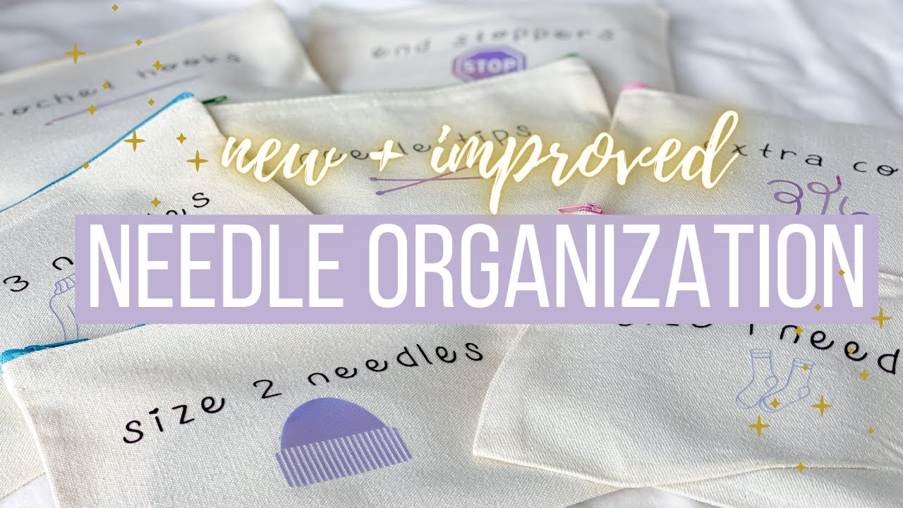 How I Organize My Knitting Needles | Knitty Natty