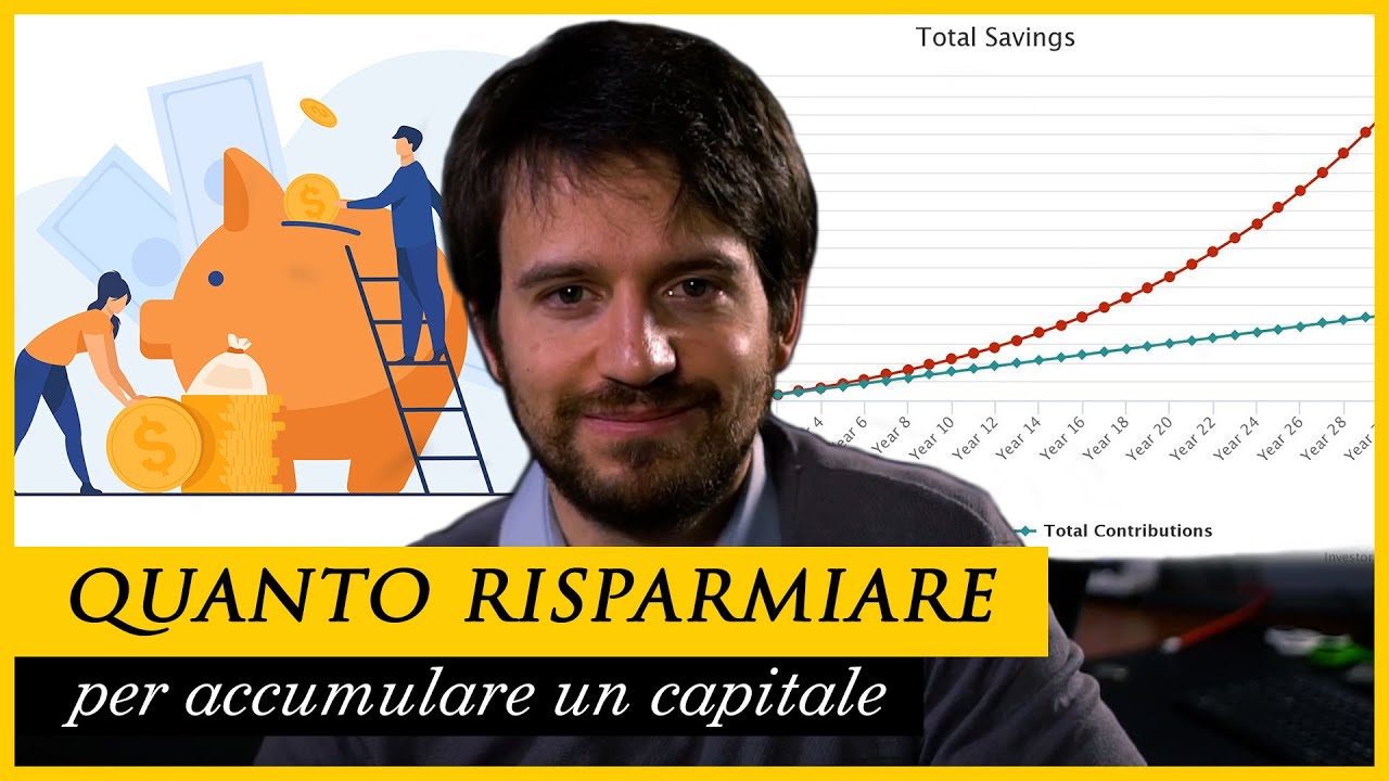 Quanto RISPARMIARE ogni mese per ACCUMULARE un capitale