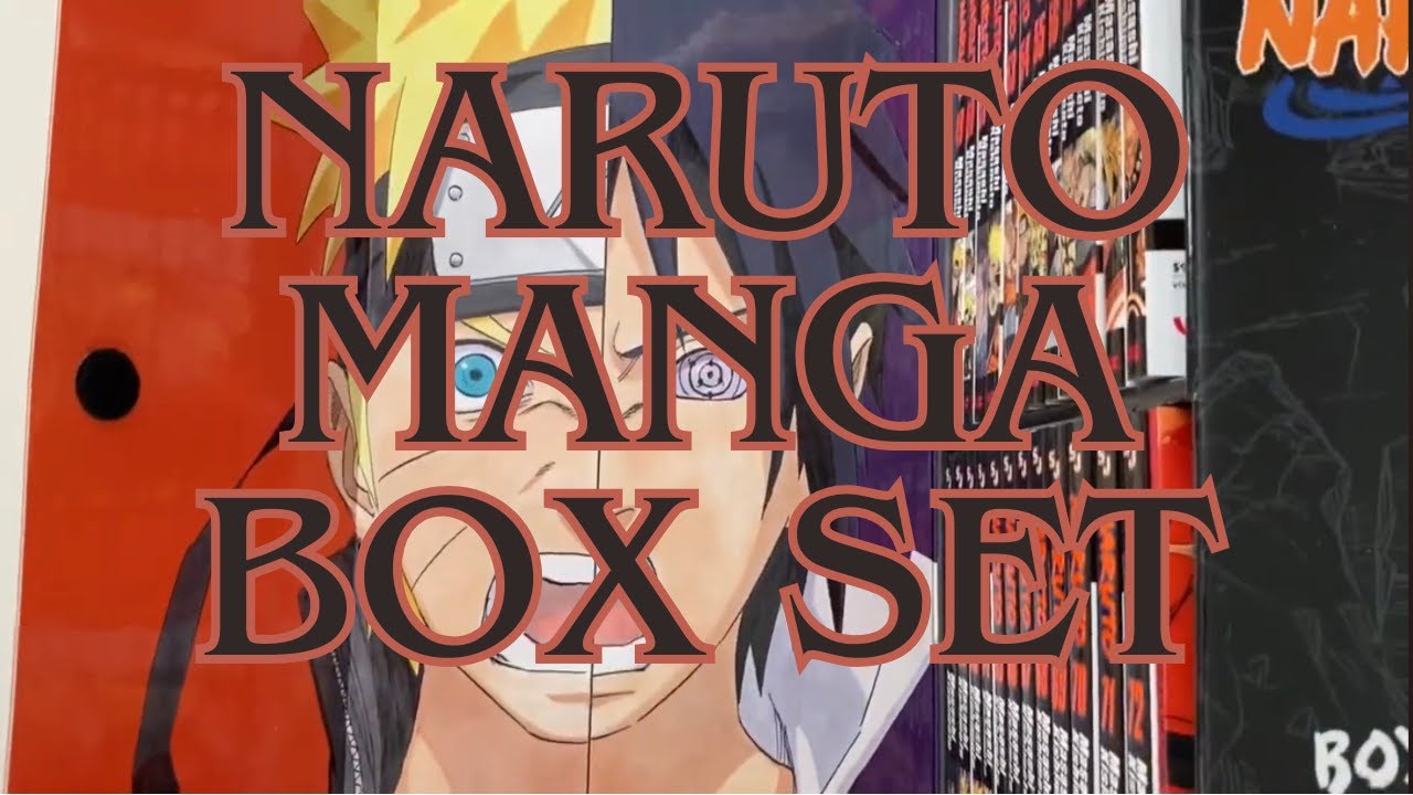 10.000TL Naruto Manga Box Set Kutu Açılımı