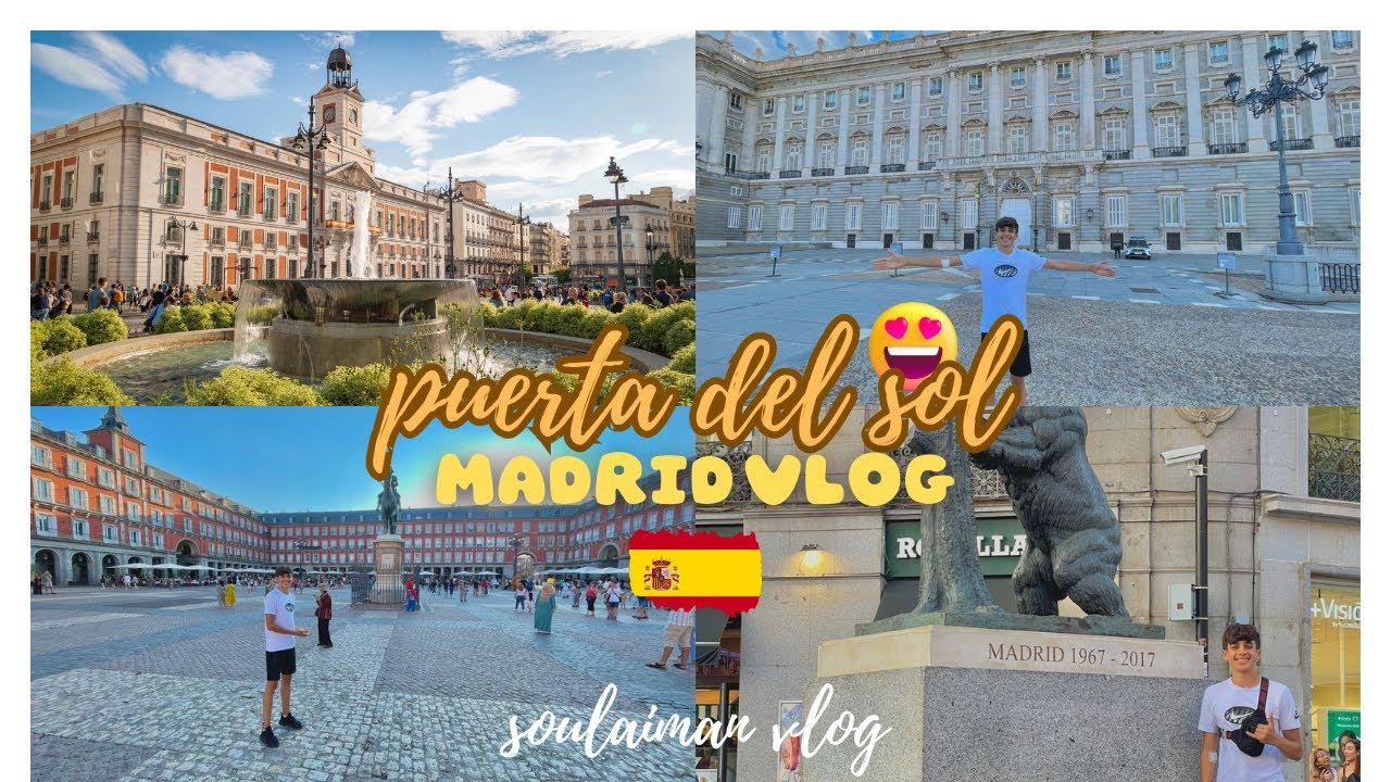 جولة في اجمل واكبر ساحة في مدريد Puerta Del Sol Madrid😍​🤩​🫡Spain​