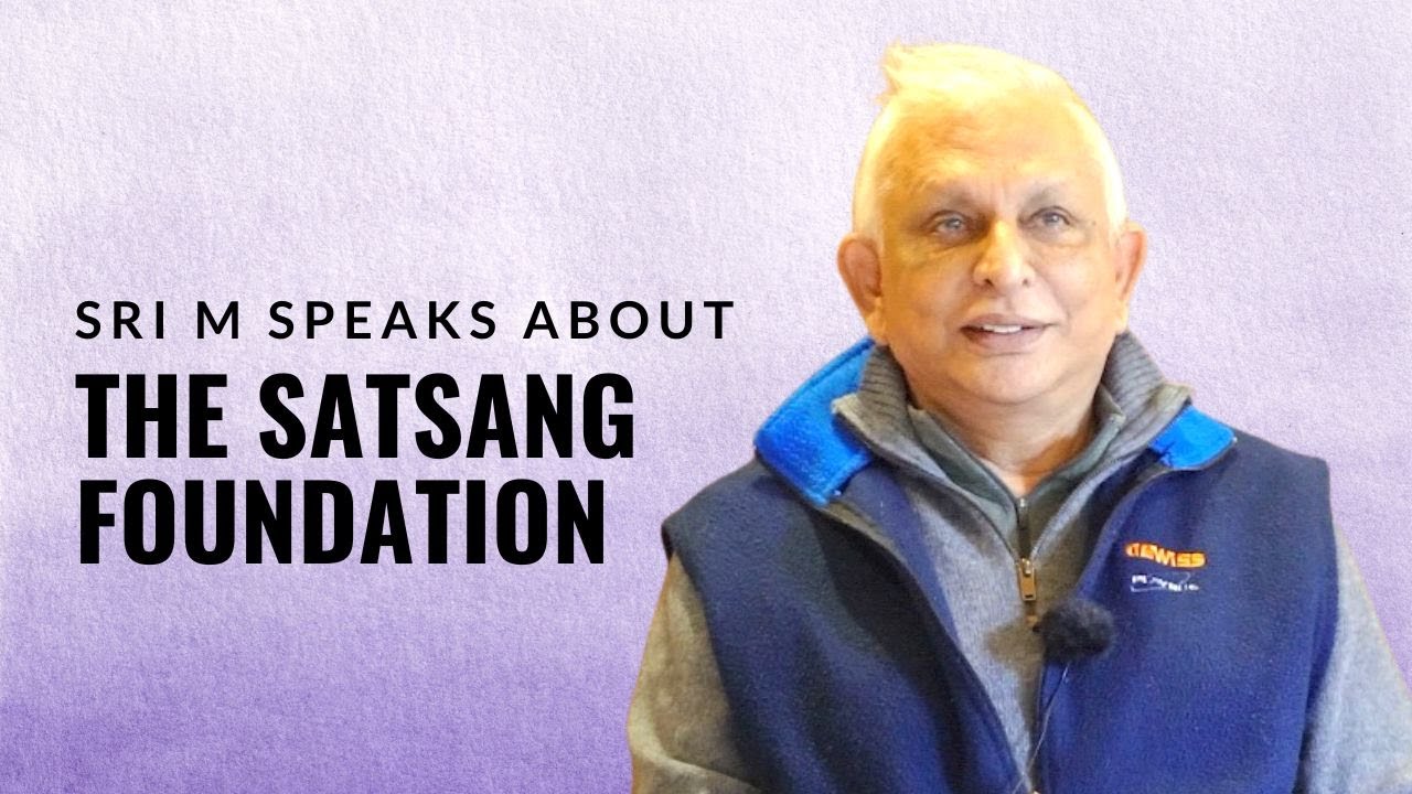 Sri M speaks about The Satsang Foundation | Session 3 | Finland 2022