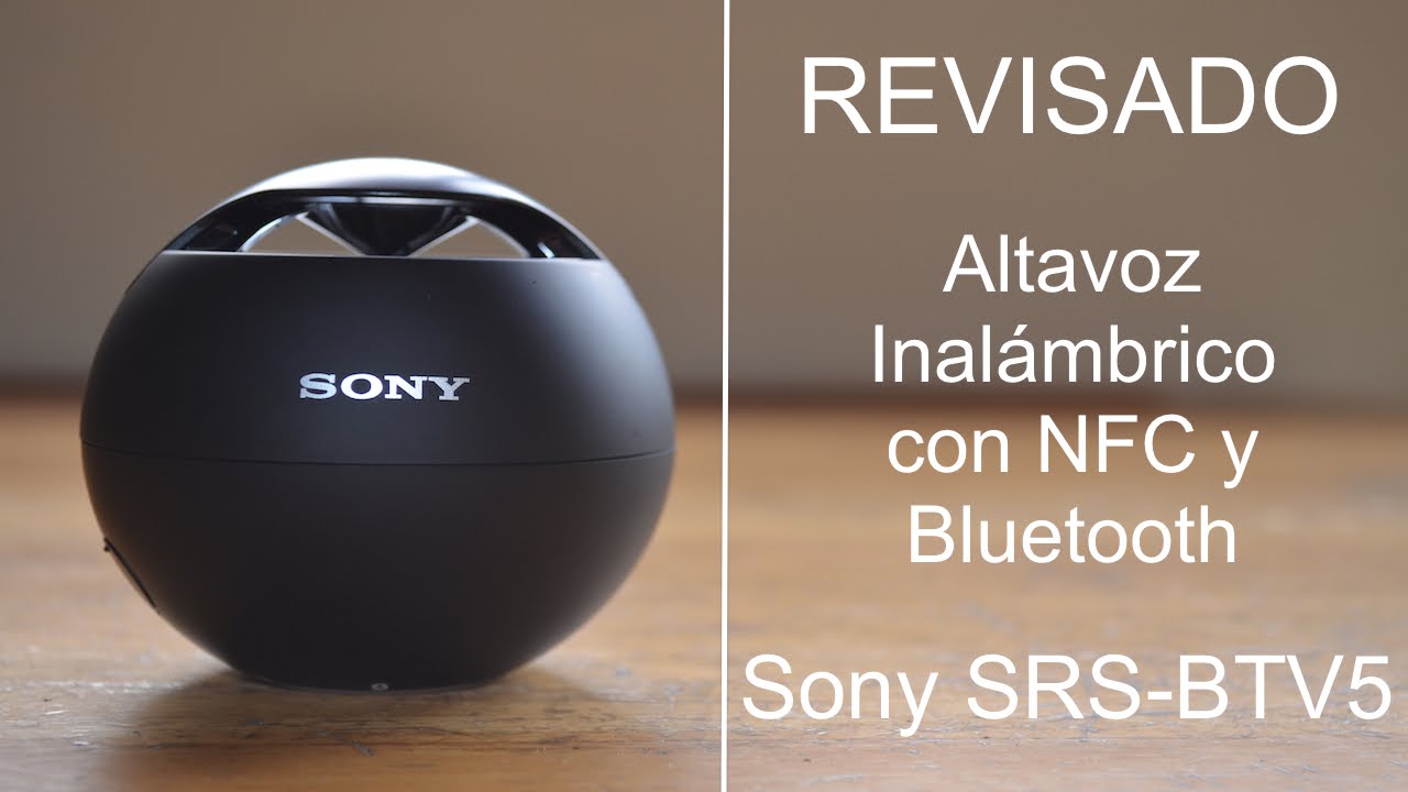 Revisado Altavoz Inalámbrico Sony SRS-BTV5