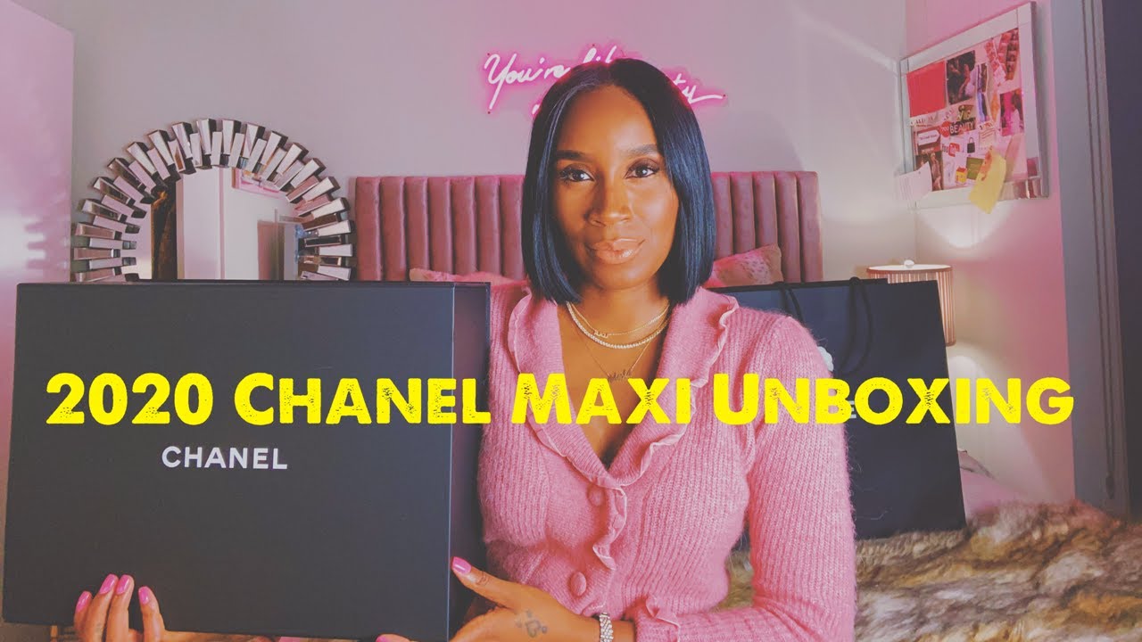 2020 CHANEL MAXI UNBOXING/ with Chanel Maxi New Pricing