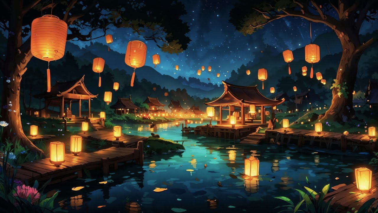Relax by the Floating Lights | Asian Sound Playlist