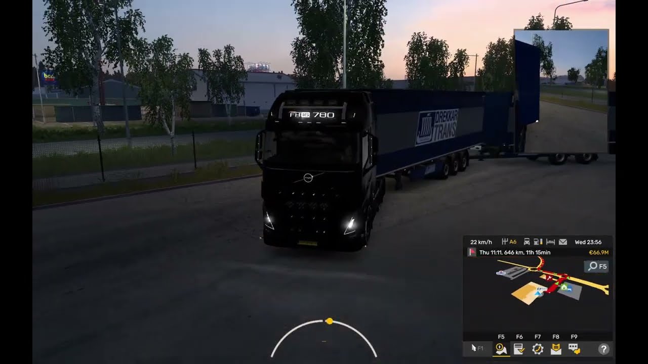 ETS 2 Nordic Horizon Gameplay Volvo (Umea to Trondheim)