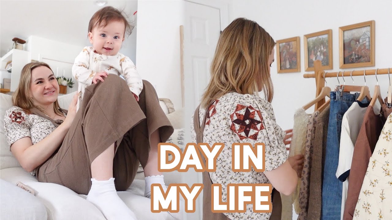 DITL of a SAHM | 6 Month Update, Closet Cleanout, and Trying Hexclad!