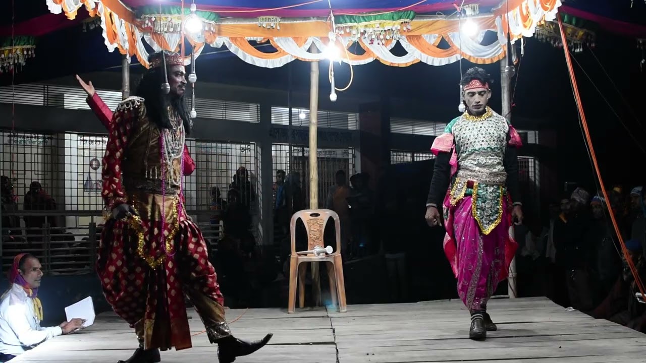 হডডা কুমখালী সতী বেহুলা নাট্য সংস্থা।পরিবেশনায় যাত্রা পালা সাগর ভাষা। পর্ব ১