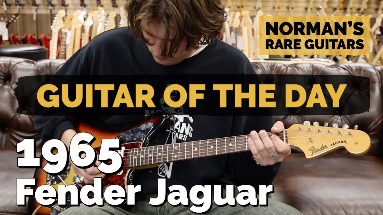 Guitar of the Day: 1965 Fender Jaguar Sunburst | Norman's Rare Guitars
