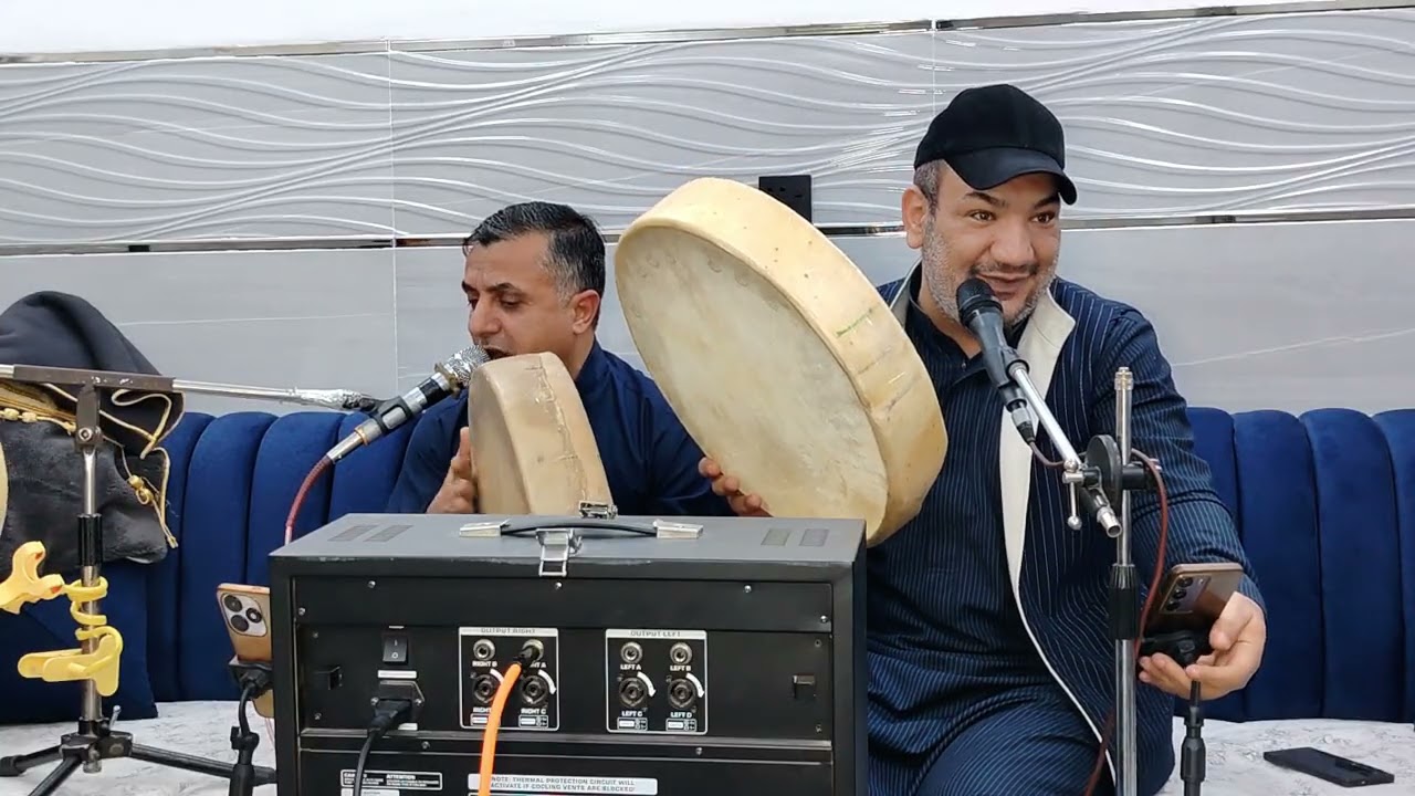 المداح عدنان السبعاوي المنقبه النبويه في دار السيد عزيز السيد خالد المعماري في حي الاقتصادين