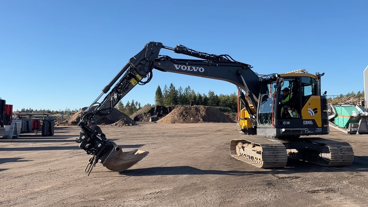 K&ouml;p Bandgr&auml;vare Volvo ECR145EL GPS p&aring; Klaravik