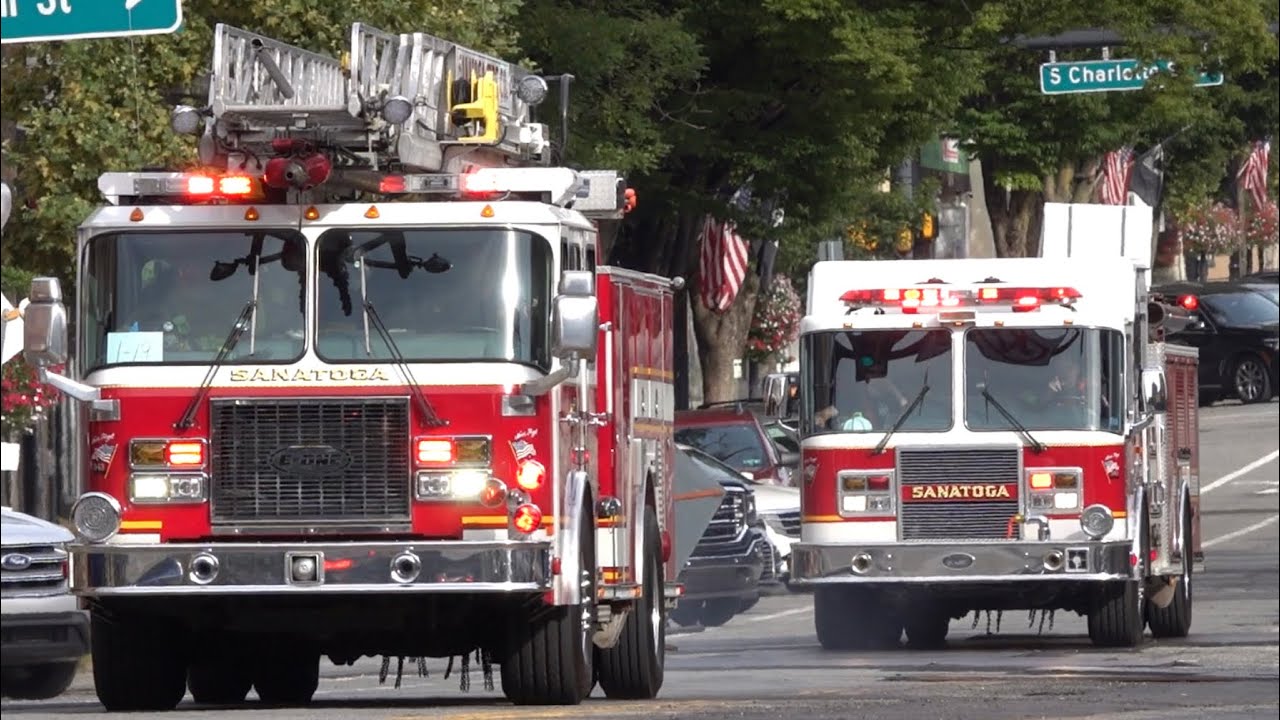Fire Trucks Responding Compilation #37