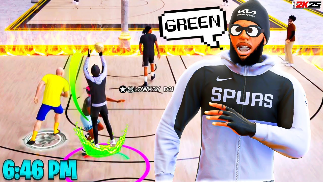 COOKING EVERY LOCK IN THE COMP STAGE AT 6:46 PM W/ THE BEST GUARD BUILD IN NBA 2K25!
