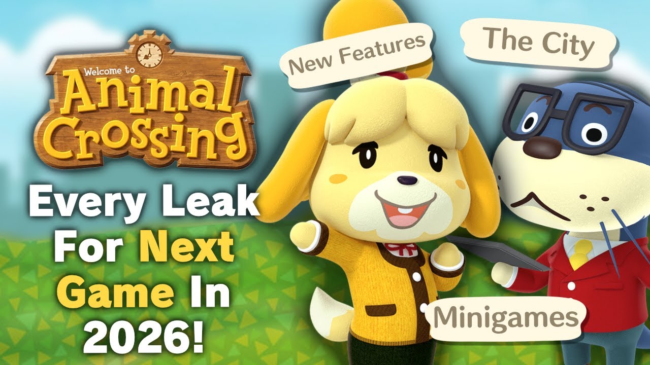 All LEAKS For Animal Crossing In 2026 So Far! (Next Game)