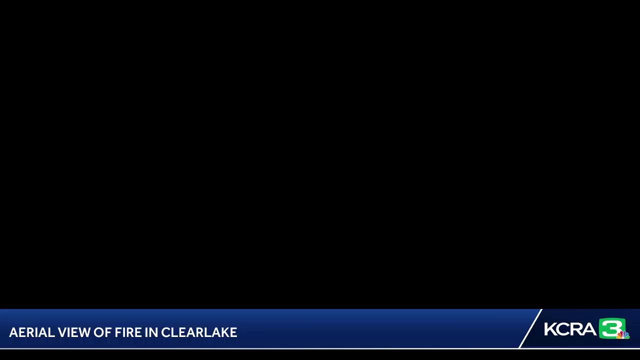 LiveCopter3 is flying over the Boyles Fire in Clearlake, which has prompted evacuations