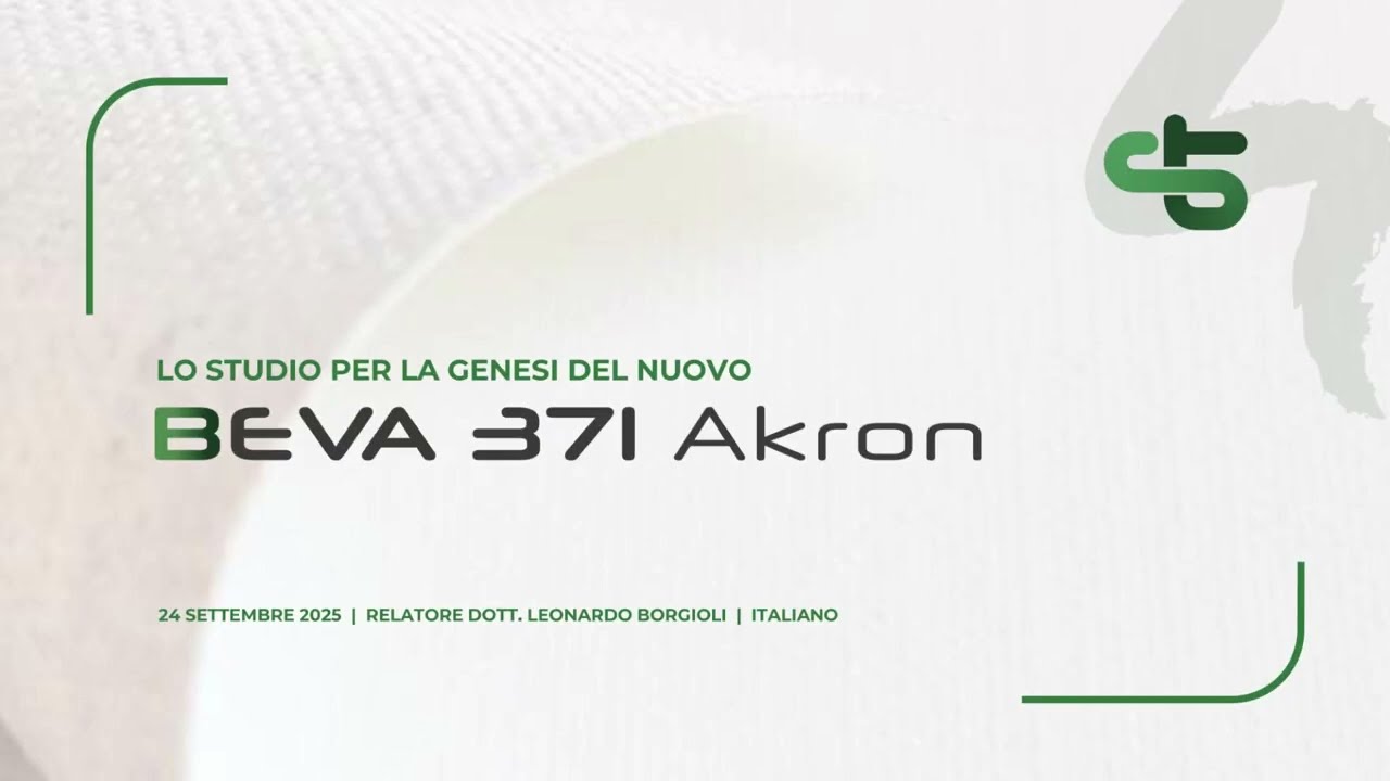 Lo studio per la genesi del nuovo Beva 371 Akron | ITALIANO | 2025 | CTS CONSERVATION