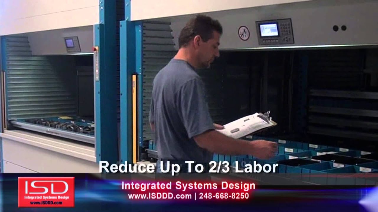 Vertical Lift Modules - VLM Automated Storage & Retrieval Systems ASRS