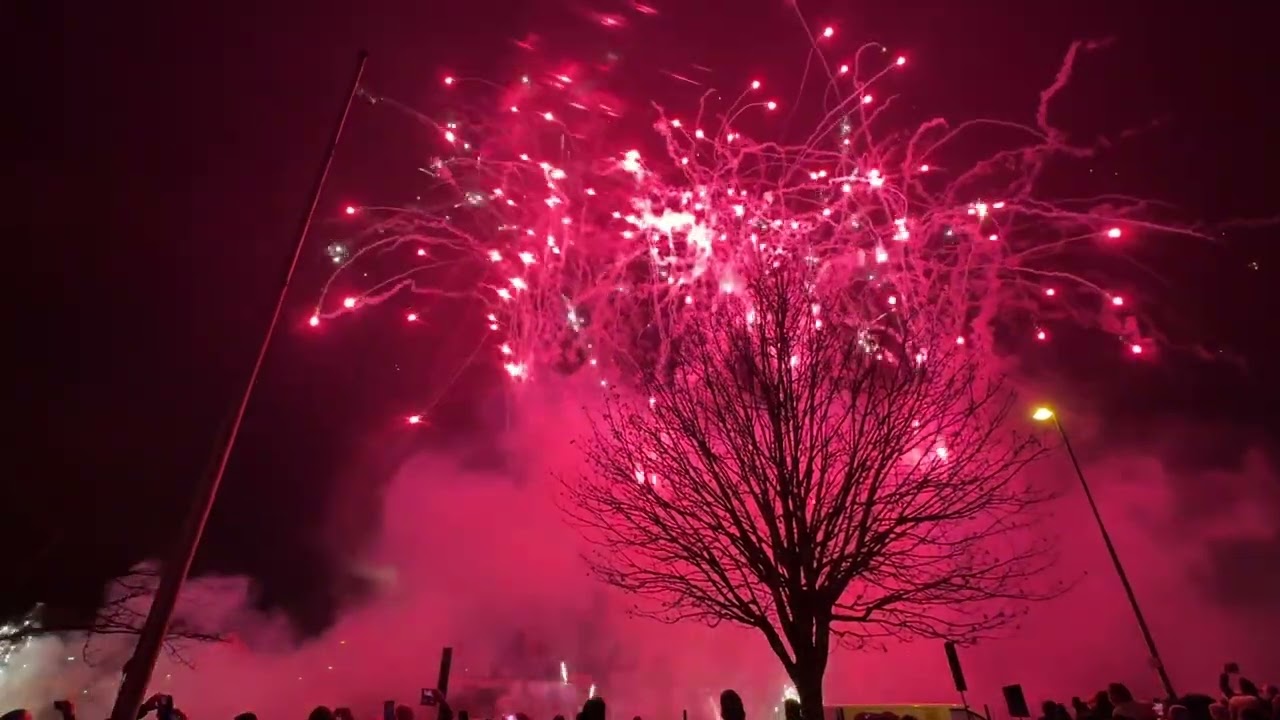 Abschluss Feuerwerk bei Feuerwerkdepot Nord 2024