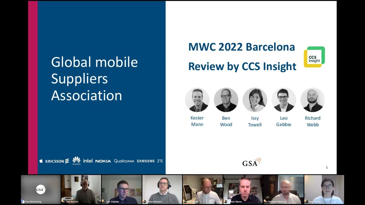 GSA Snapshot: MWC Barcelona 2022 - Review