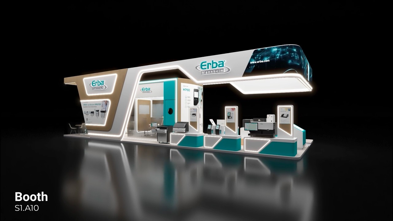 Erba Mannheim | WHX Labs Dubai 2026 | 3D Visuals and Exhibition Concept