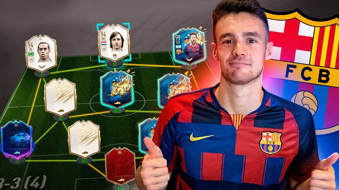 EL MEJOR FC BARCELONA DE LA HISTORIA EN FIFA 20!!