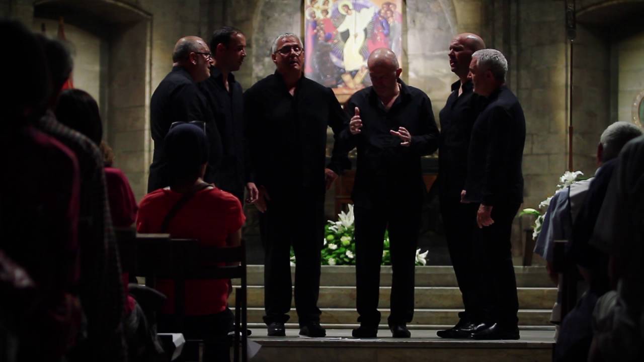 Concert de l'ensemble A Filetta &agrave; l'Abbaye St Victor de Marseille