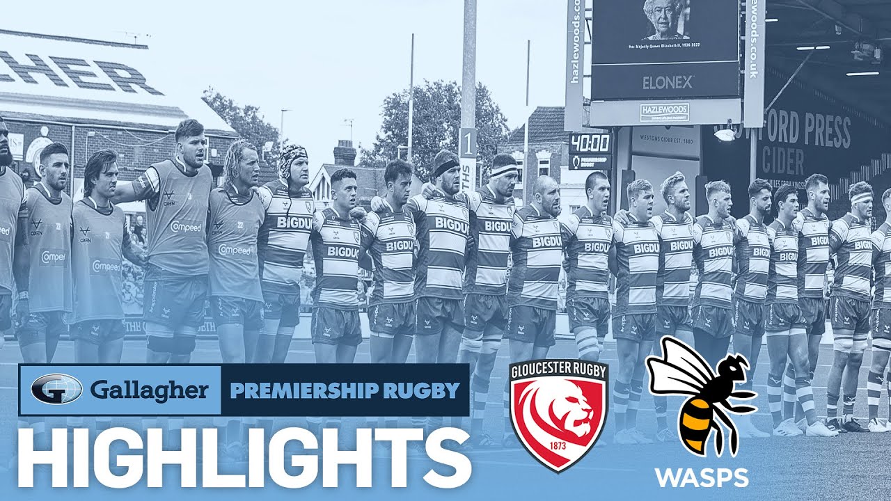 Gloucester v Wasps - HIGHLIGHTS | Gallagher Premiership 22/23