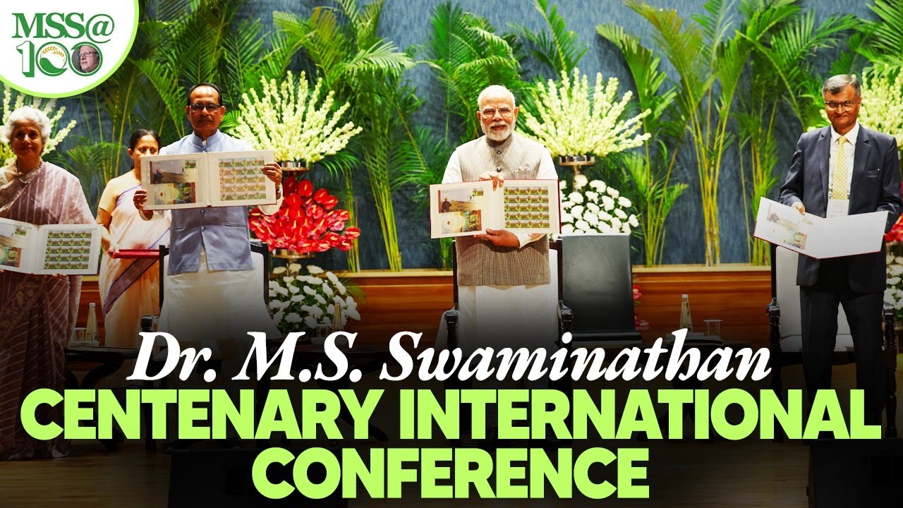 LIVE: PM Modi participates in the M.S. Swaminathan Centenary International Conference at New Delhi