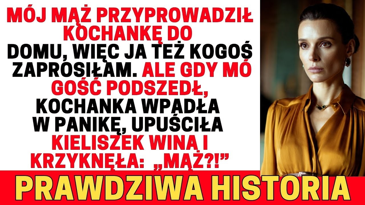 MÓJ MĄŻ PRZYPROWADZIŁ KOCHANKĘ DO DOMU, WIĘC JA TEŻ KOGOŚ SPROWADZIŁAM  KRZYKNĘŁA  „MĄŻ !”