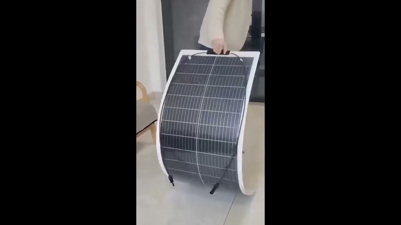 Semi-Flexible Solar Panel