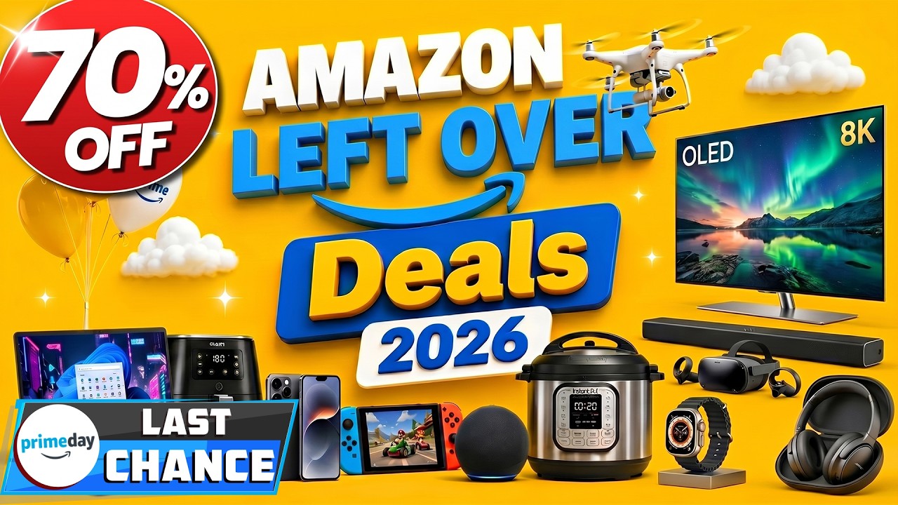 65 Amazon Prime Day Deals 2026 - Huge 70% OFF!