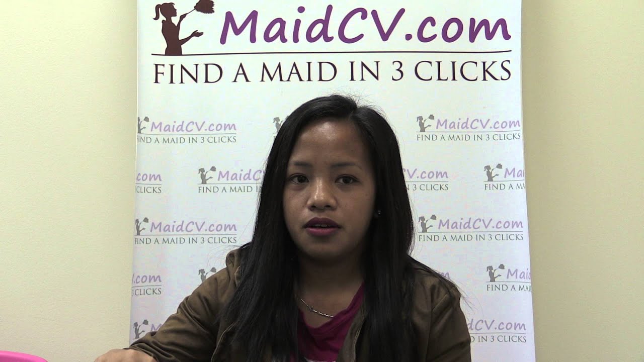 MaidCV.com - Interview of Karen - Filipino Housemaid/Nanny