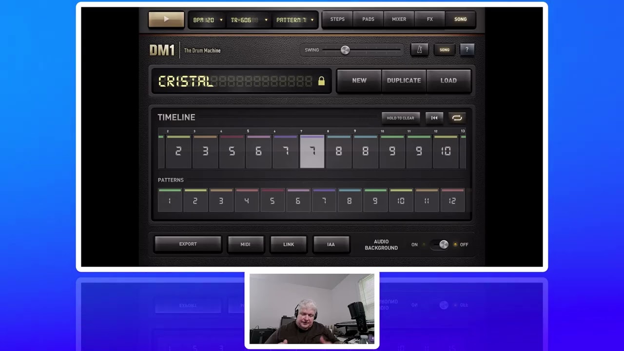 DM1 Drum Machine - Basic Tutorial DM1 Drum Machine App for iPad