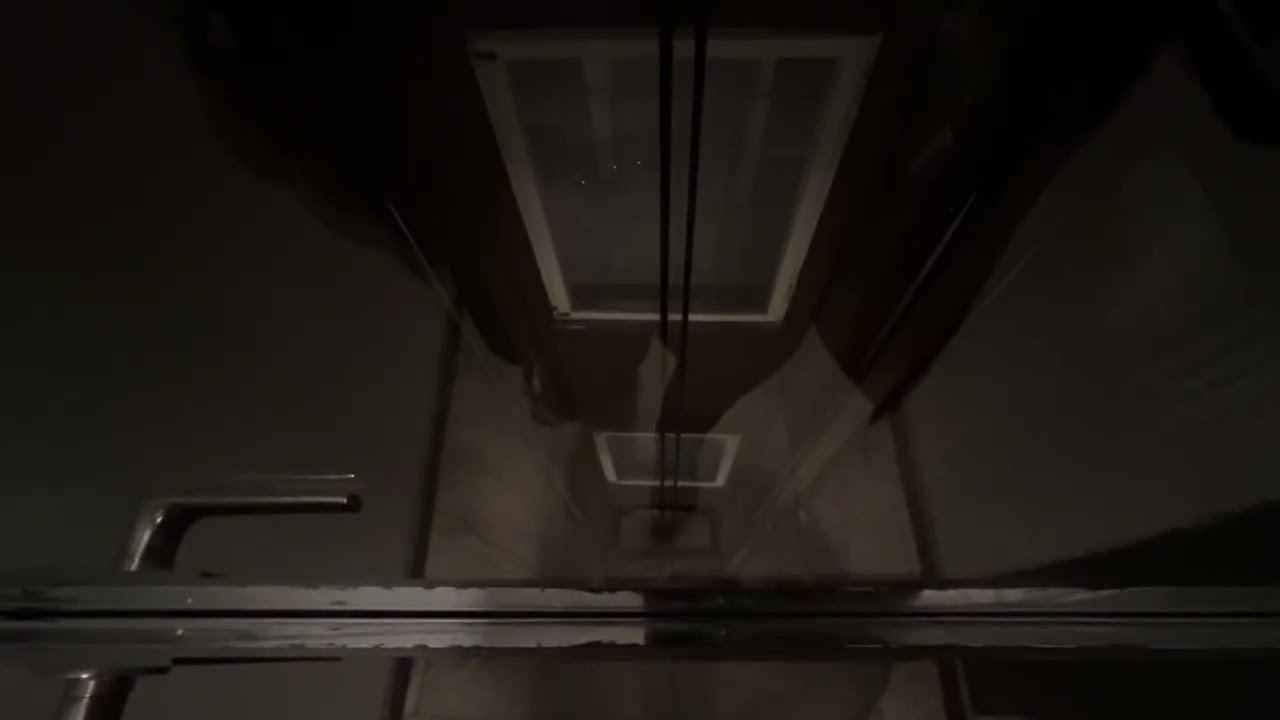 original old ASEA lift in Rindögatan 22, Gärdet, Stockholm, Sweden