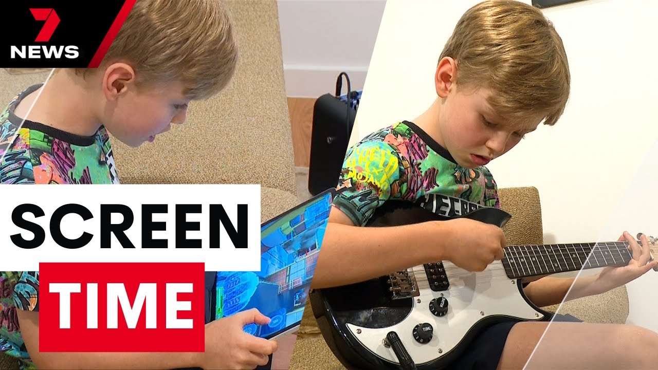Bright idea helping children conquer screen addiction | 7NEWS