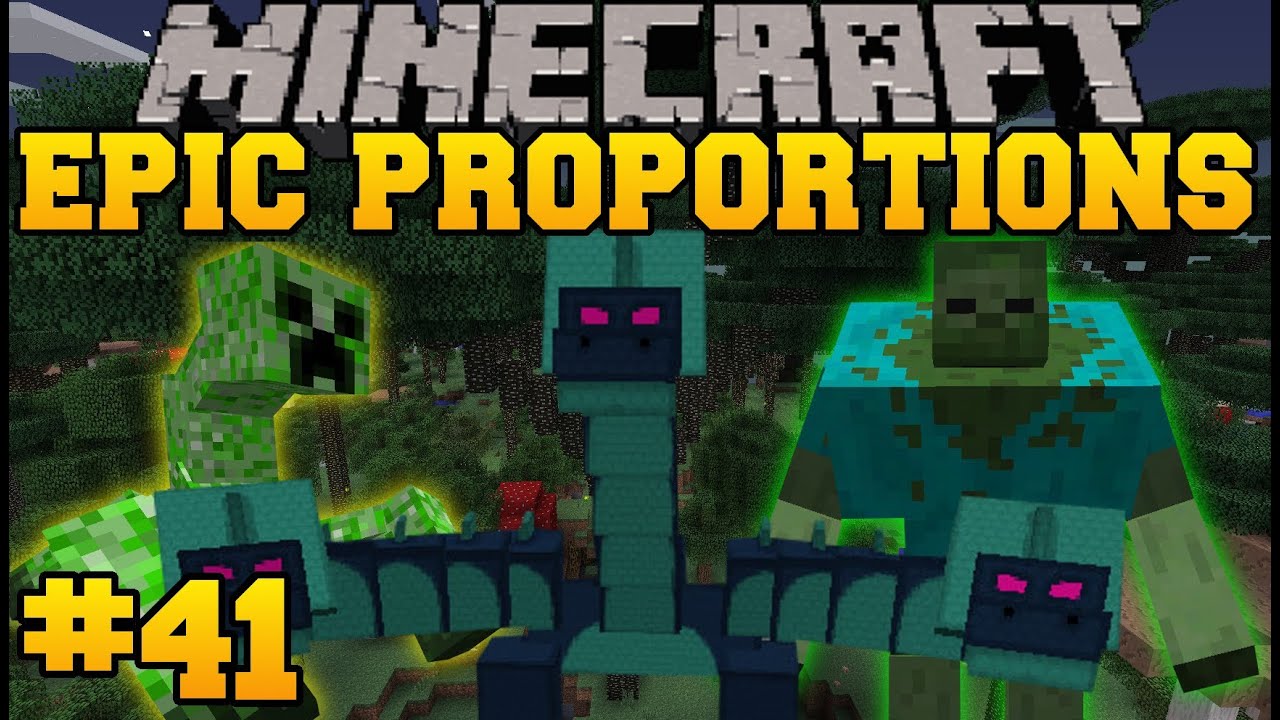 Minecraft: Epic Proportions - Villagers Attack! - Episode 41 (S2 Modded Survival)