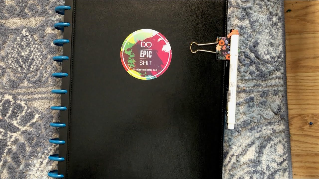 2020 Agendio / Disc Bound Planner Set Up (3 months in)